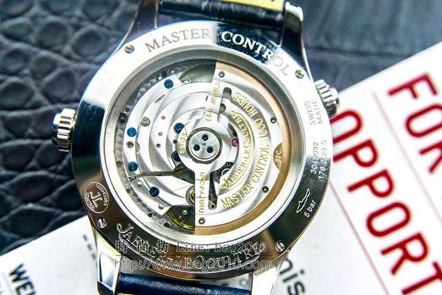 Jaeger LeCoultre手錶 Master 地理學家大師系列 Q1428421 積家多功能腕表 JL積家高端機械男表  hds1116